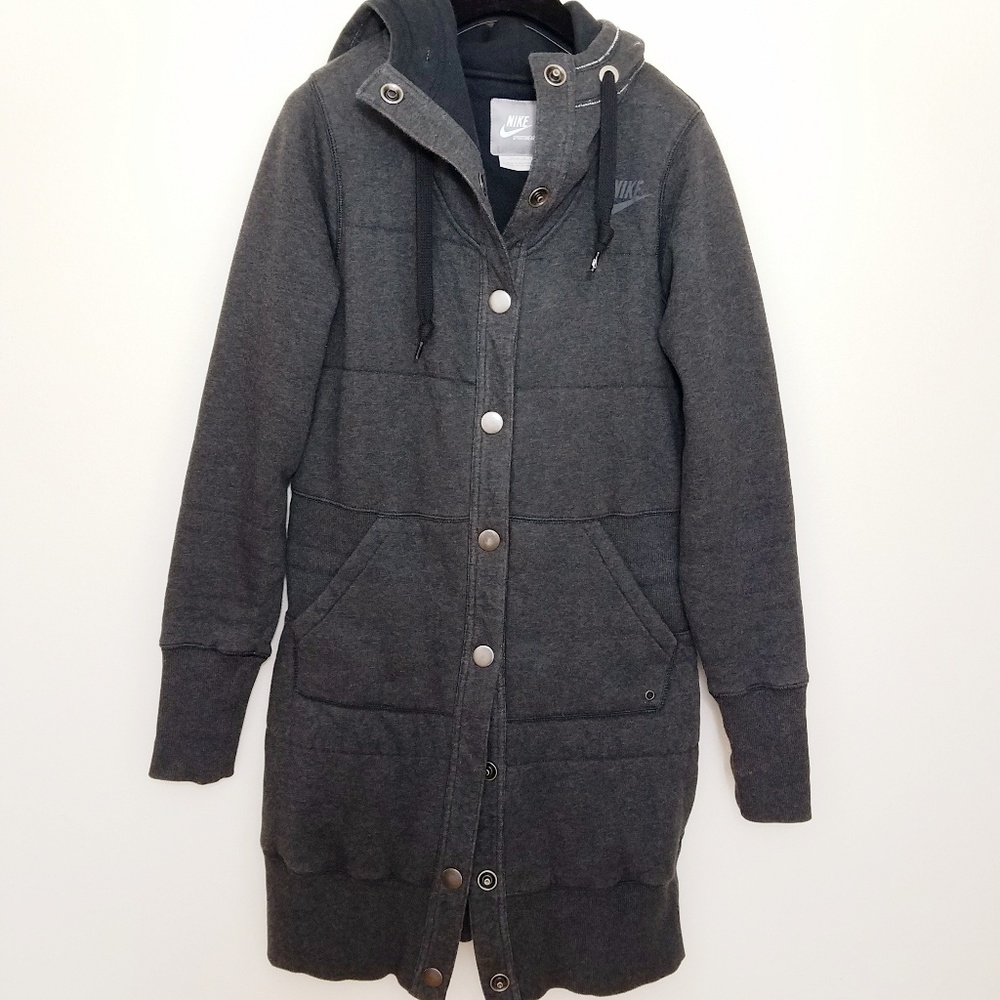 Unique NIKE Sportswear Hooded Jacket Coat Size M